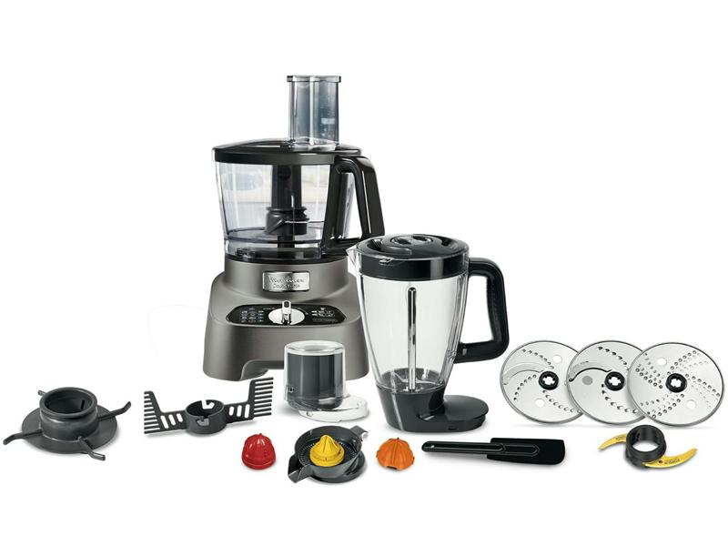 Moulinex Food Processor, Double Force, 1000W, 3 Liter, 31 functions, FP825E27