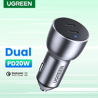 UGREEN PD Car Charger Space Grey