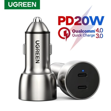 UGREEN PD Car Charger Space Grey