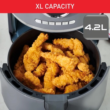 Tefal Air Fryer 1630W, 4.2L, Grey, EY111B28