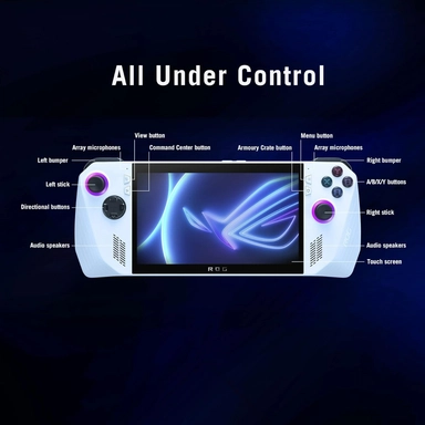 Asus ROG Ally RC71L Gaming Handheld AMD Z1 Extreme 512 GB WH