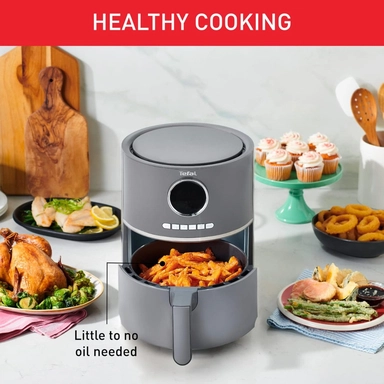 Tefal Air Fryer 1630W, 4.2L, Grey, EY111B28