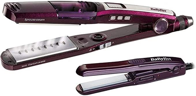 Babyliss IPro 230 Steam Hair Straightener, ST396SDE