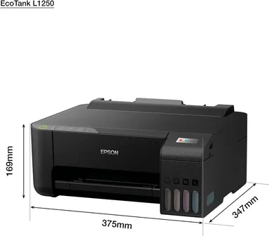 Epson EcoTank L1250 inkjet printer DPI A4 Colours WiFi Black