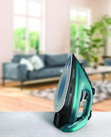 Tefal Steam Iron, 2800W, Black & Blue, FV6832M0