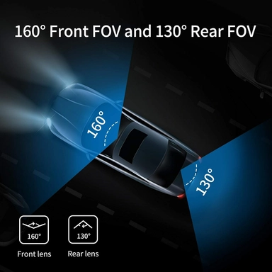 بوتسلاب، كاميرا سيارة، 1440p QHD، أسود، G500H