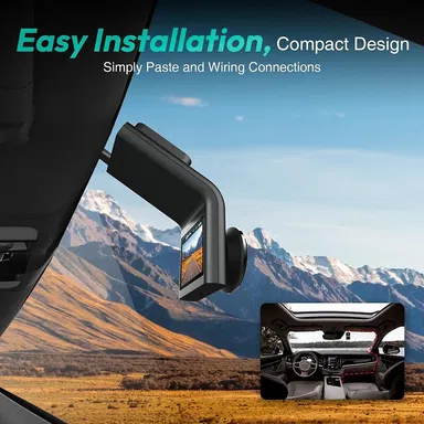Botslab G300H Dash Camera Colour Night Vision Black