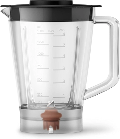 Philips Food processor 750 Watts, Black, HR7302/90