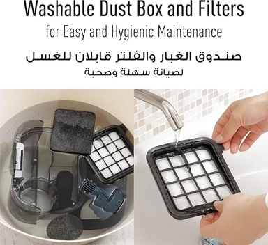 مكنسة بناسونيك بدون كيس 1600 واط 2.2 لتر MC-CL601AY47