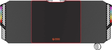 Porodo Gaming E-Sports Gaming Desk Black