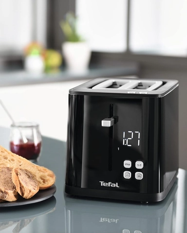 محمصة خبز تيفال 850 واط اسود  TT640840