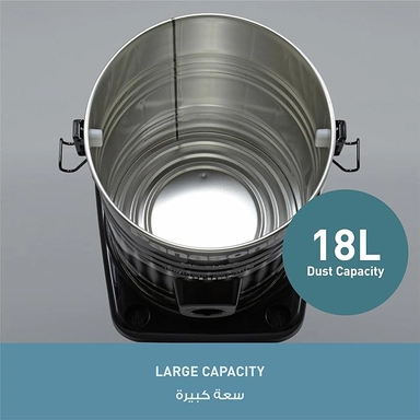 Panasonic Drum Vacuum Cleaner, 2000W, 18L, MC-YL669GY47