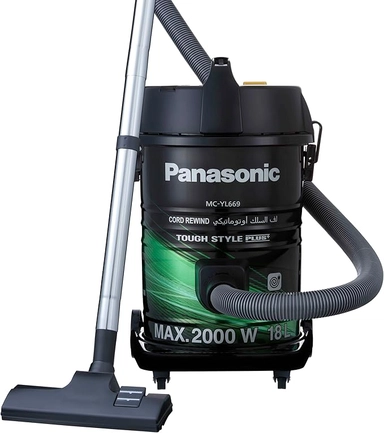 Panasonic Drum Vacuum Cleaner, 2000W, 18L, MC-YL669GY47