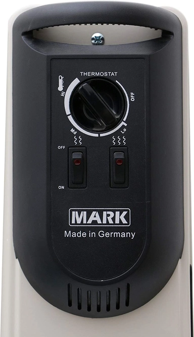 Mark heater German , 9 oil fins, 2000 watts, MRK- 2009