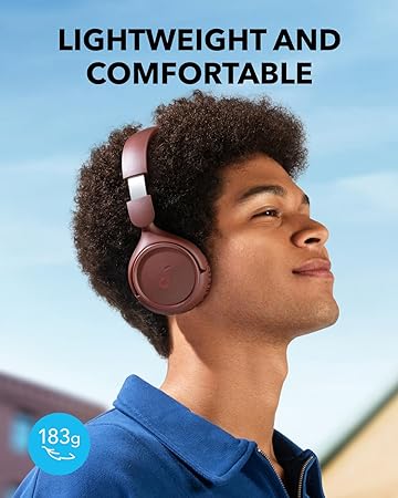 Anker Soundcore H30i On-Ear Bluetooth Headphones Red