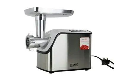 Xper Meat Grinder 1610 Watt Steel + Attachments, XPMG-1610S