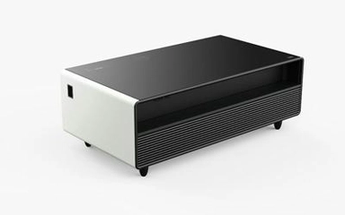 طاولة ذكية اكسبير مع ثلاجة مدمجة 135 لتر أبيض XPSTF-135WH