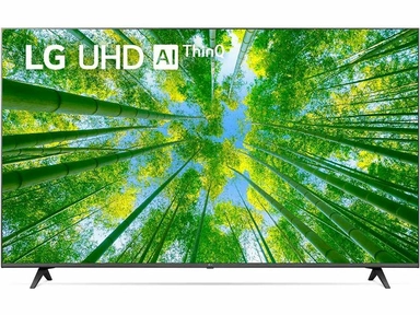 LG UHD 4K TV 50" UQ9100 Series, Cinema Screen Design 4K Active HDR WebOS Smart AI ThinQ, 50UQ80006LD
