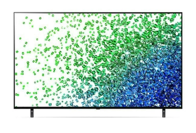 تلفزيون NanoCell من إل جي بدقة 4K حقيقية مقاس 65 بوصة من السلسلة 80، ألوان خلايا النانو،65NANO80VPA 