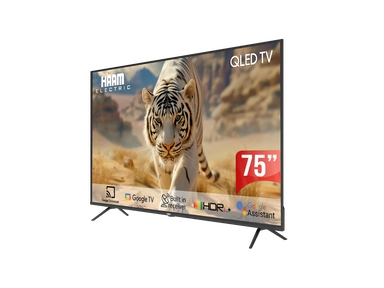 شاشة هام 75 بوصة Google TV  60HZ  QLED UHDسمارت QHM75UH665KG