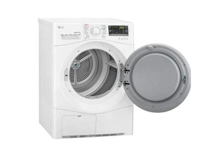 LG 7 Kg Condensing Type Dryer, Sensor Dry, White Color, Smart Diagnosis, RC7066A1F