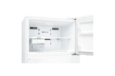 ثلاجة LG بابين 20.9 قدم ابيض LT22CBBWLN