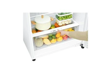 LG Top Freezer Refrigerator 18 Cu. Ft. White, LT19CBBWLN