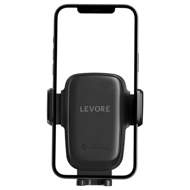 Levore15W Qi Wireless Charger Car Phone Holder Black LS21-BK