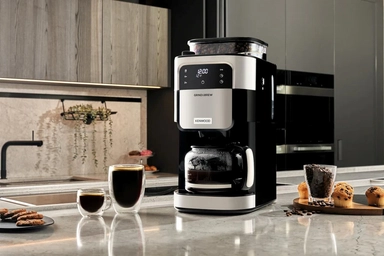 Kenwood Makino 12-Cup Drip Coffee Maker with Built-in Grinder
