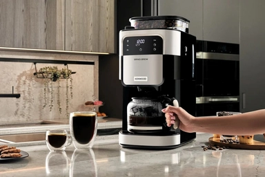 Kenwood Makino 12-Cup Drip Coffee Maker with Built-in Grinder
