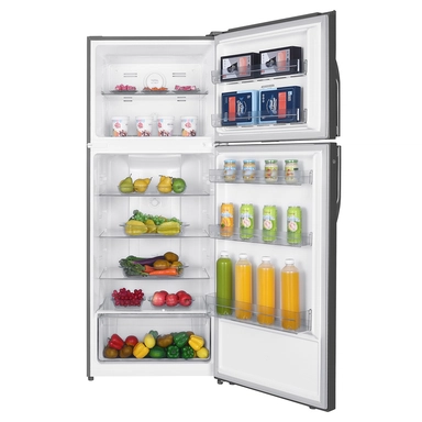 ثلاجة هام بابين، 14.9 قدم مكعب، ستيل - HM580SRF-O23