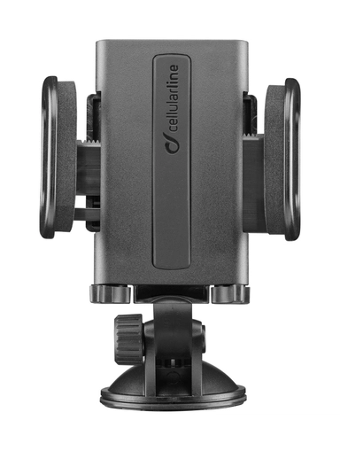 BIGCRABDUALFIX--Cellularline smart phone car holder, black