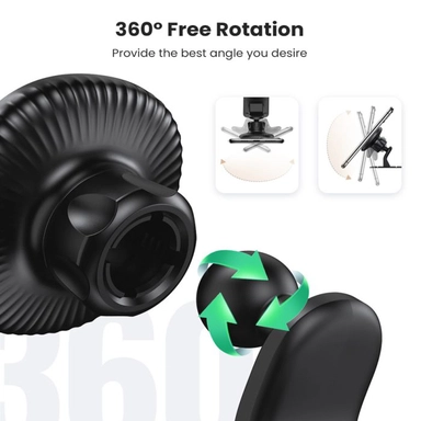 UGRREN Magnetic Phone Holder for Car Black