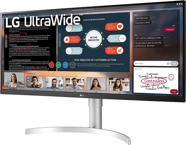 LG 34WN650-W 34" UW-FHD IPS Monitor 75hz HDR