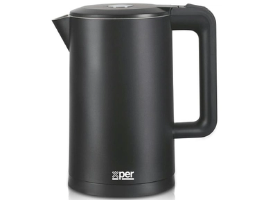 Xper Kettle 2150 watt Steel Black 1.7 Liter XPK-DL800