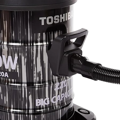 Toshiba Drum Vacuum Cleaner 2200 Watts, 22 Liters, Black * Grey, VC-DR220ABF(G)