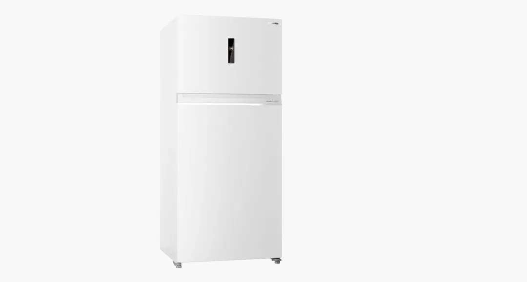 Toshiba Refrigerator 21.5 ,White ,GR-RT835WE-PMU(01)