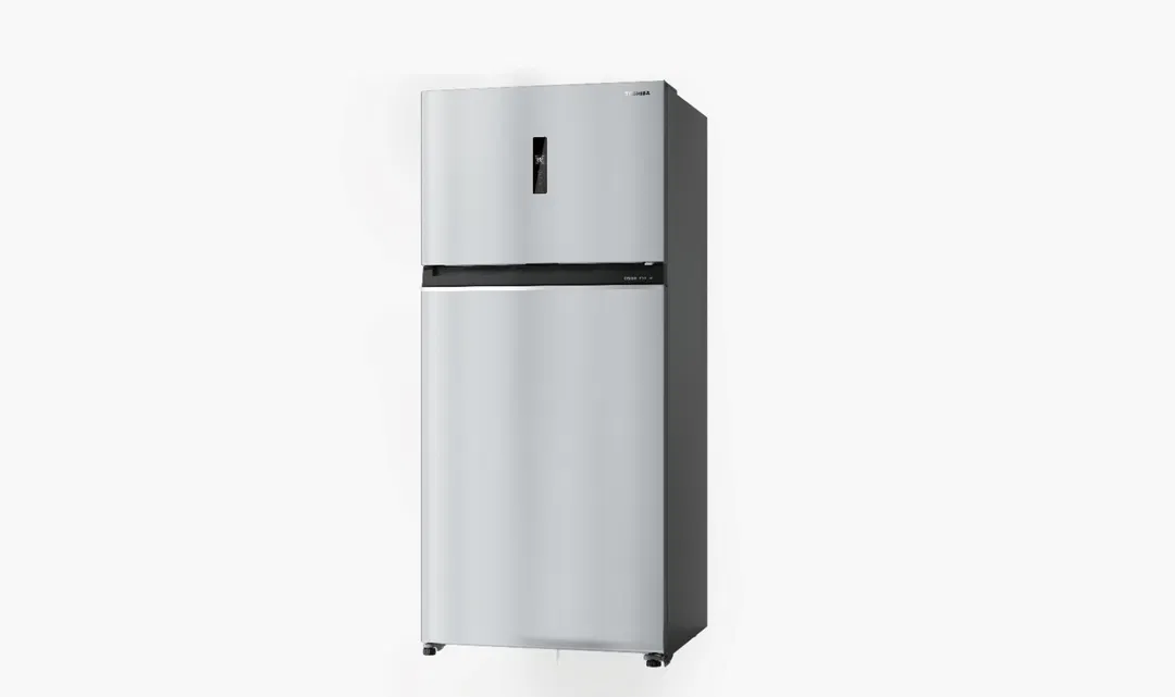 Toshiba Refrigerator, 21.5 ,Steel ,GR-RT835WE-PMU(04)