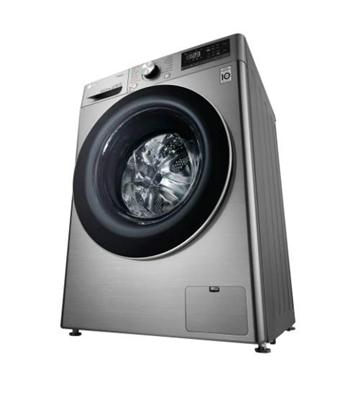 LG automatic washing machine, 8 kg, silver, front loader, WFV0812XM