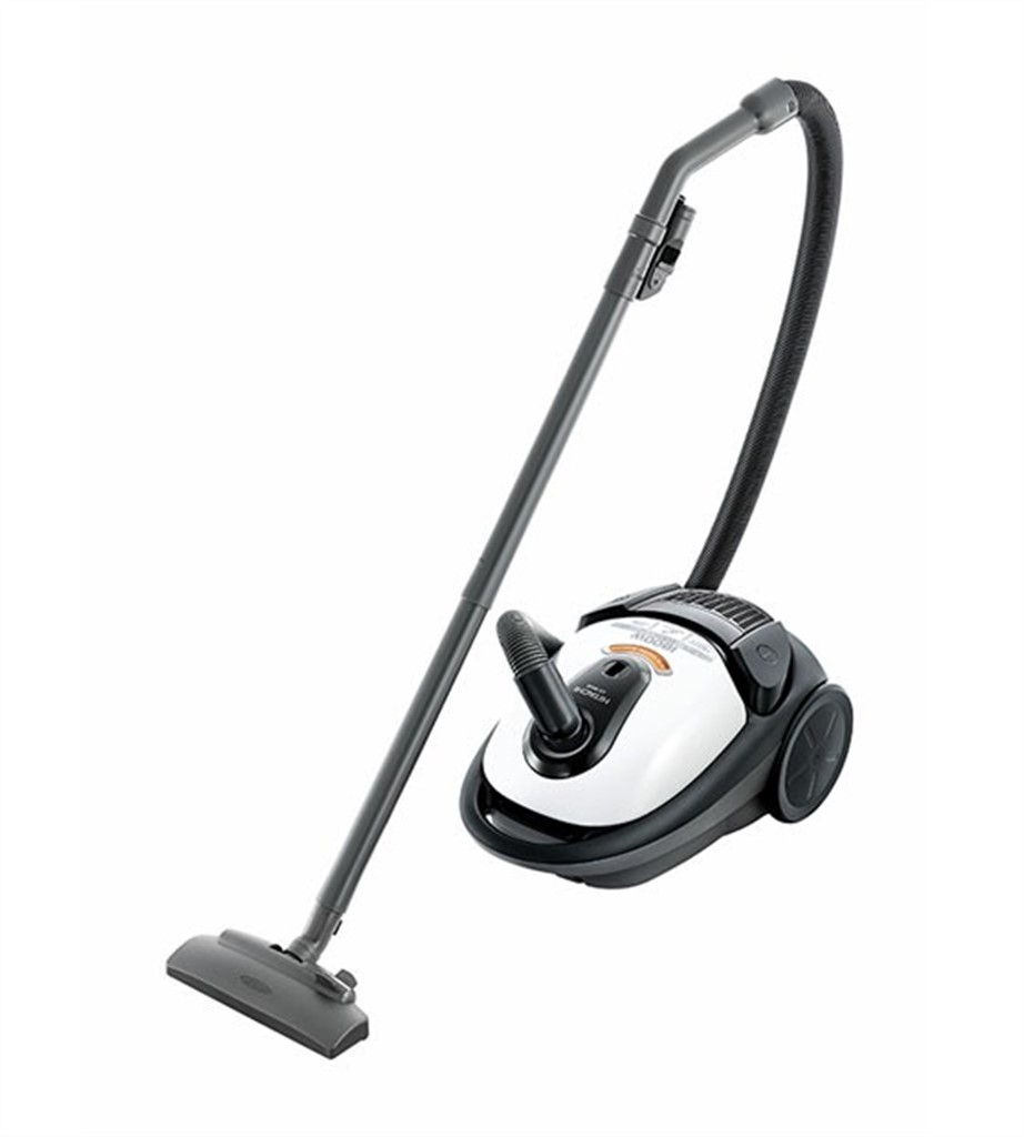 Hitachi Canister Vacuum Cleaner 1800 Watts, White, CV-BA18 SS220 PWH