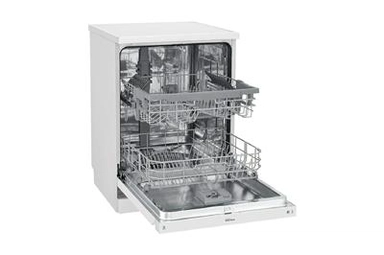 غسالة صحون LG سعة 14 قطعة ابيض 9 برامج DFB512FW