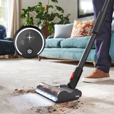 Hoover Upright Vacuum Cleaner, 0.7L, 18V, Graphite/ Red, CLSV-HPMT 