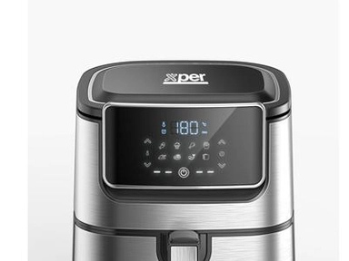 قلاية بدون زيت اكسبير5.5 لتر 1800 واط شاشة لمس استيل XPAF-700-20