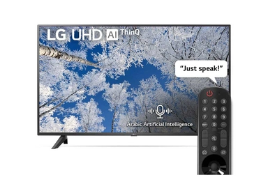 شاشه LG مقاس 43 بوصه WiFi سمارت 43UQ70006LB 4K UHD