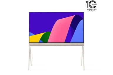 إل جي أوليد Pose 55 بوصة 4K تلفاز ذكي، شاشة بتصميم قابل للثني، معالج a9 Gen5 للذكاء الإصطناعي, 55LX1Q6LA