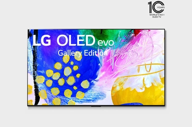 LG OLED TV 65 Inch G2 Series, Gallery Design 4K Cinema HDR WebOS Smart AI ThinQ Pixel Dimming, OLED65G26LA