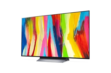 LG OLED TV 77" C2 Series, Cinema Screen Design 4K Cinema HDR WebOS Smart Pixel Dimming, OLED77C26LA