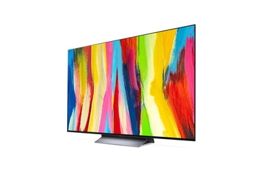 LG OLED TV 77" C2 Series, Cinema Screen Design 4K Cinema HDR WebOS Smart Pixel Dimming, OLED77C26LA