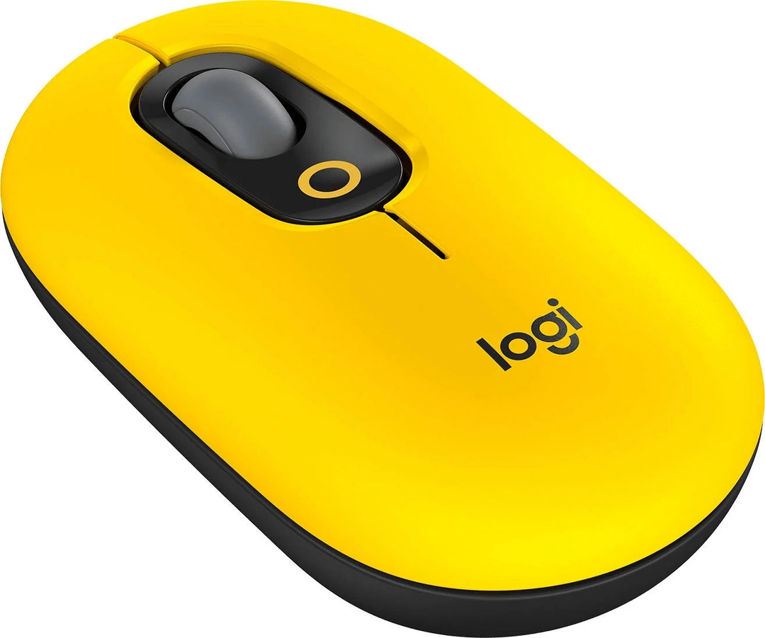 لوجيتك, ماوس لاسلكي M650 بلوتوث بي او بي , أصفر