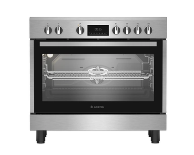 Ariston Electric Oven ,90*60 ,Stee, Grill-Fan, ARR9EV830207XME